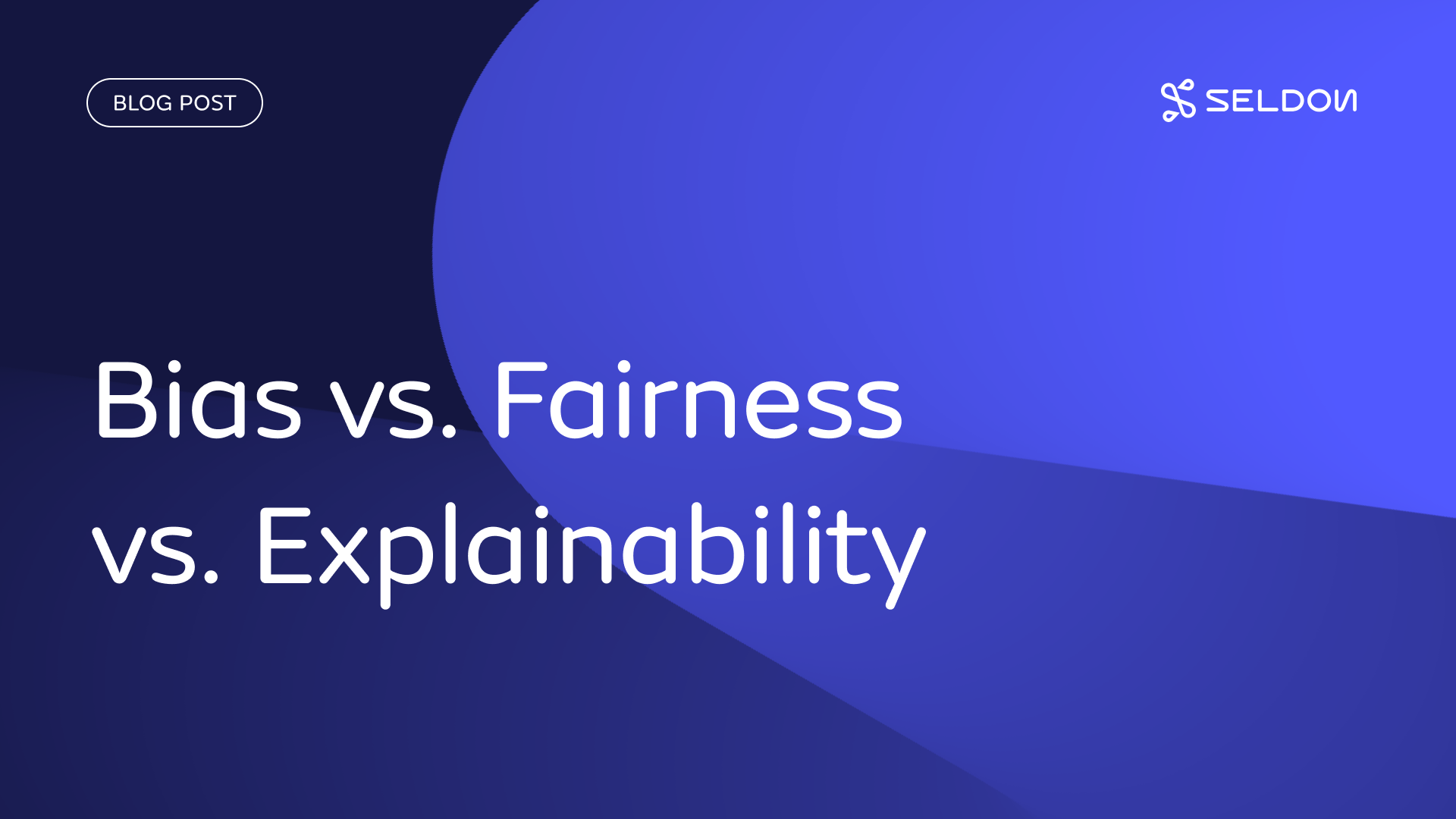 Bias vs Fairness vs Explainability in AI